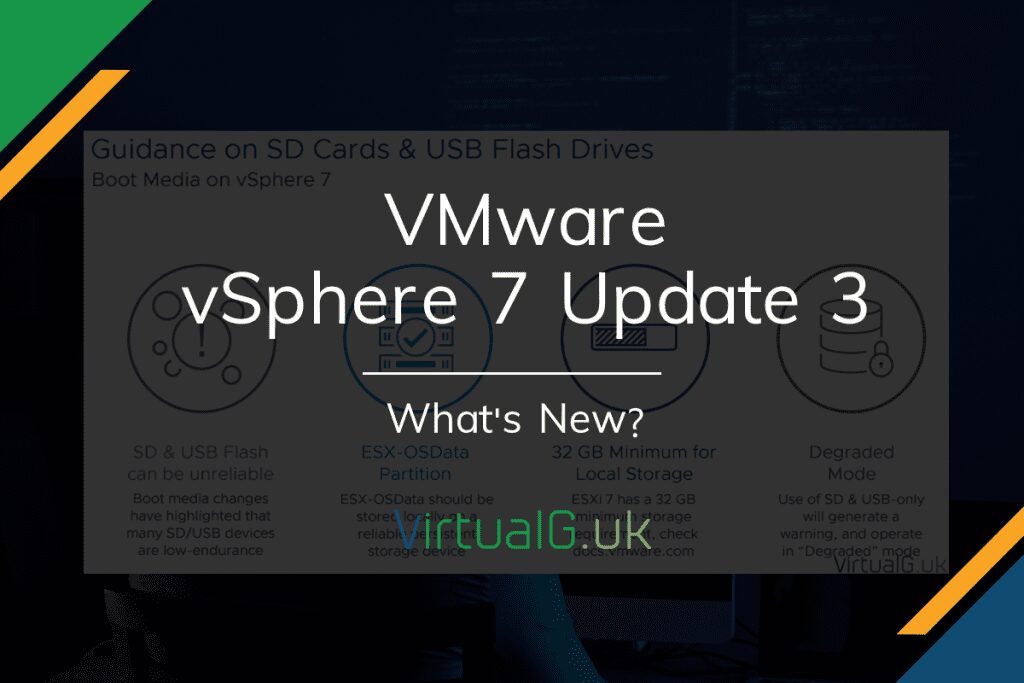 Vmware Vsphere 7 Update 3 Ga Virtualguk
