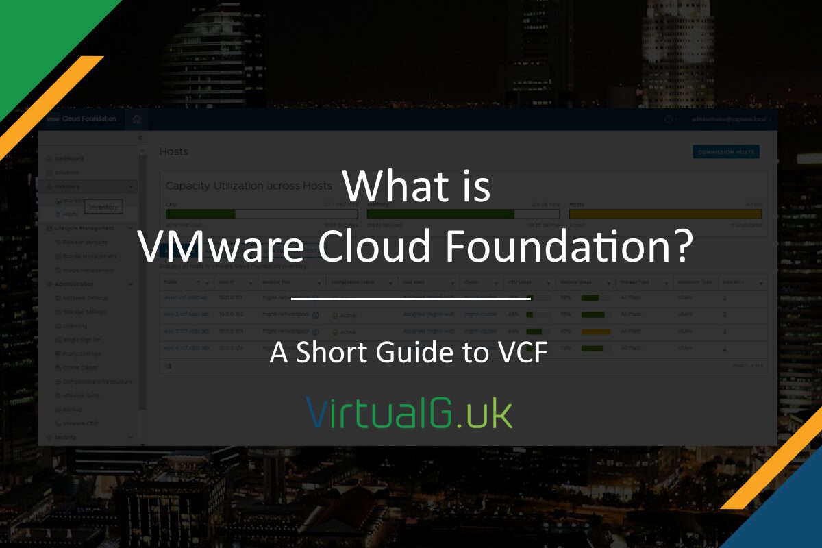 What Is VMware Cloud Foundation?