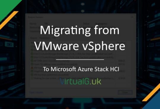 Migrating from Vmware to Hci Virtualguk Migrating from Vmware to Hci