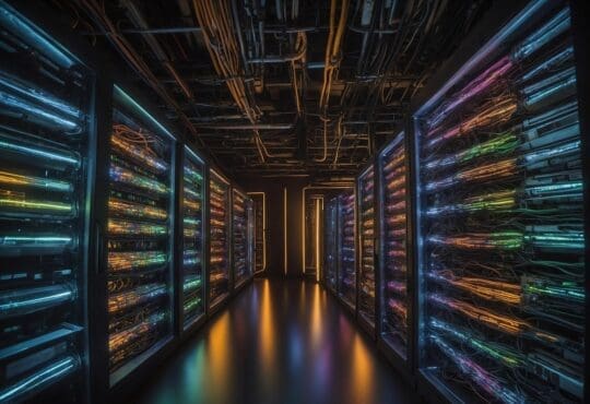 Futuristic Server Room Virtualguk