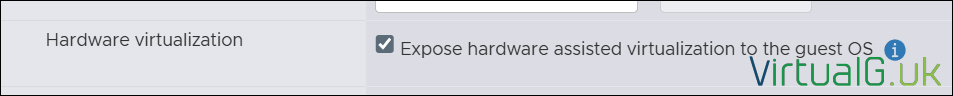 Verify that Hardware-Assisted virtualization is enabled.
